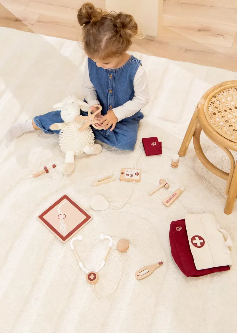 Wooden Doctor Playset