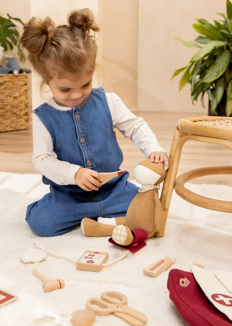 Wooden Doctor Playset