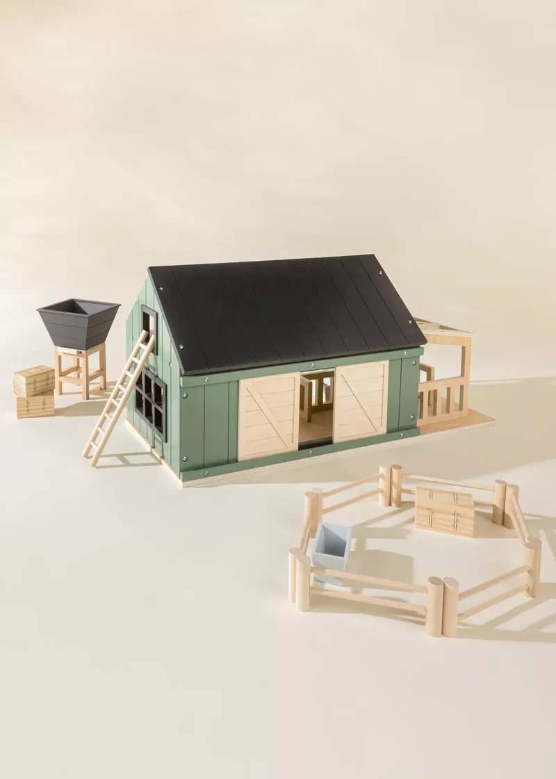 Wooden Farm & Accessories Set