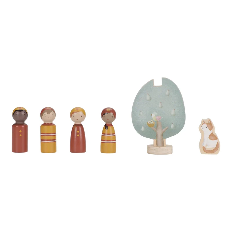 Houten brandweerwagen – Rood – Essentials
