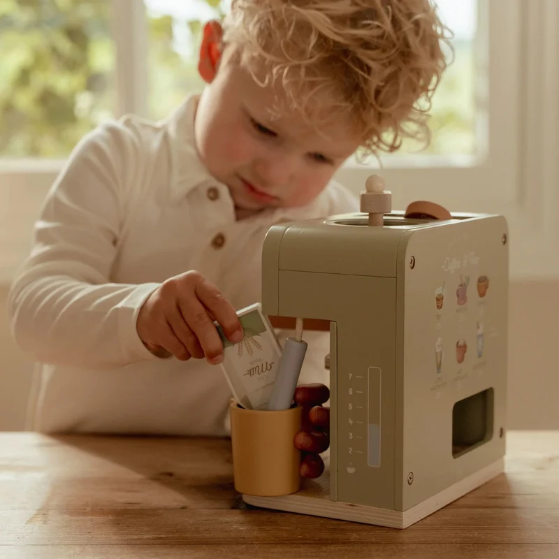 Houten koffiezetapparaat - Groen - Essentials