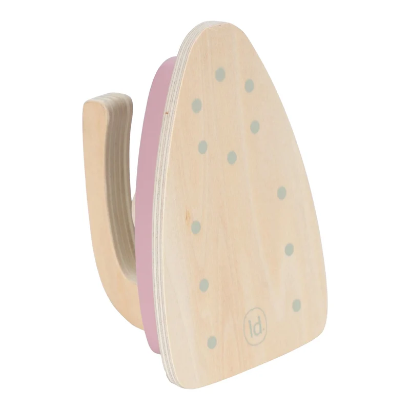 Houten Strijkplank met Strijkijzer – Roze – Essentials