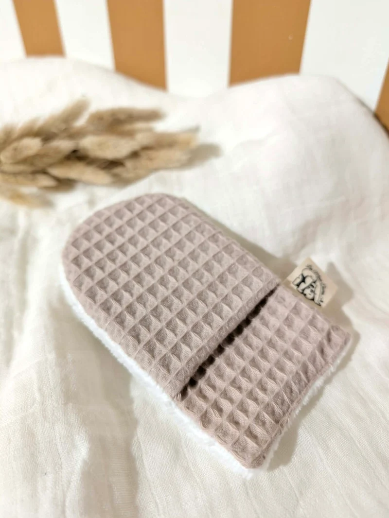 Gant de toilette | Beige