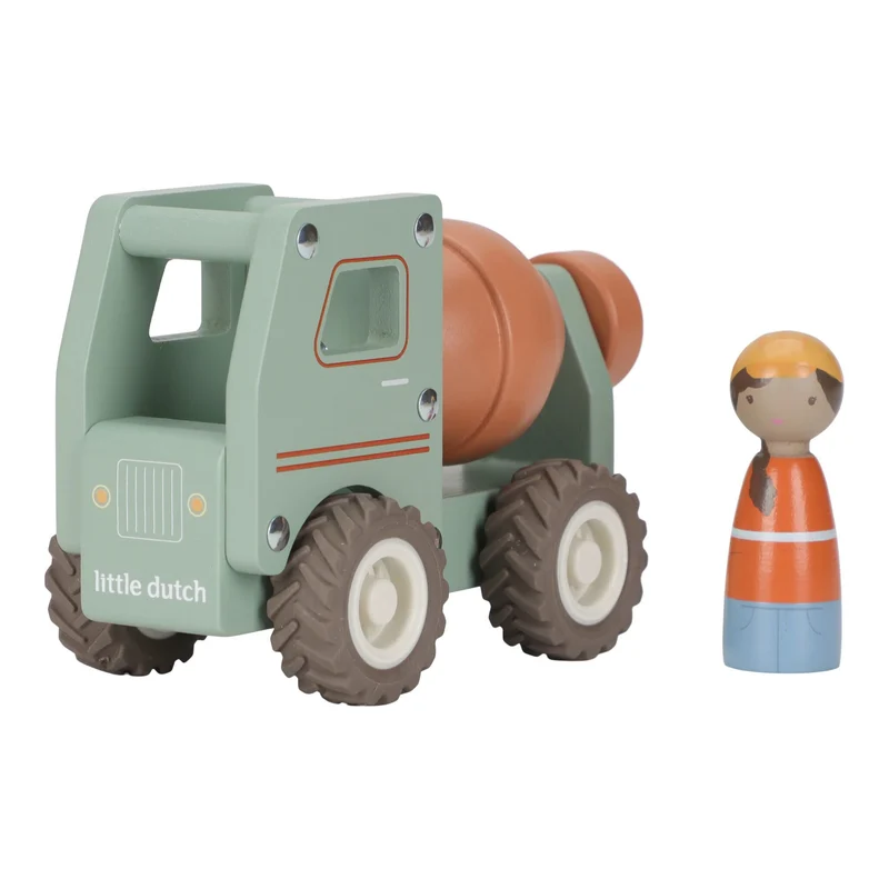 Houten cementwagen – Groen – Essentials