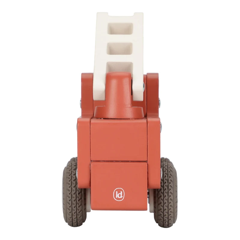 Houten brandweerwagen – Rood – Essentials