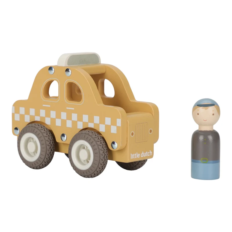 Houten taxi – Geel – Essentials