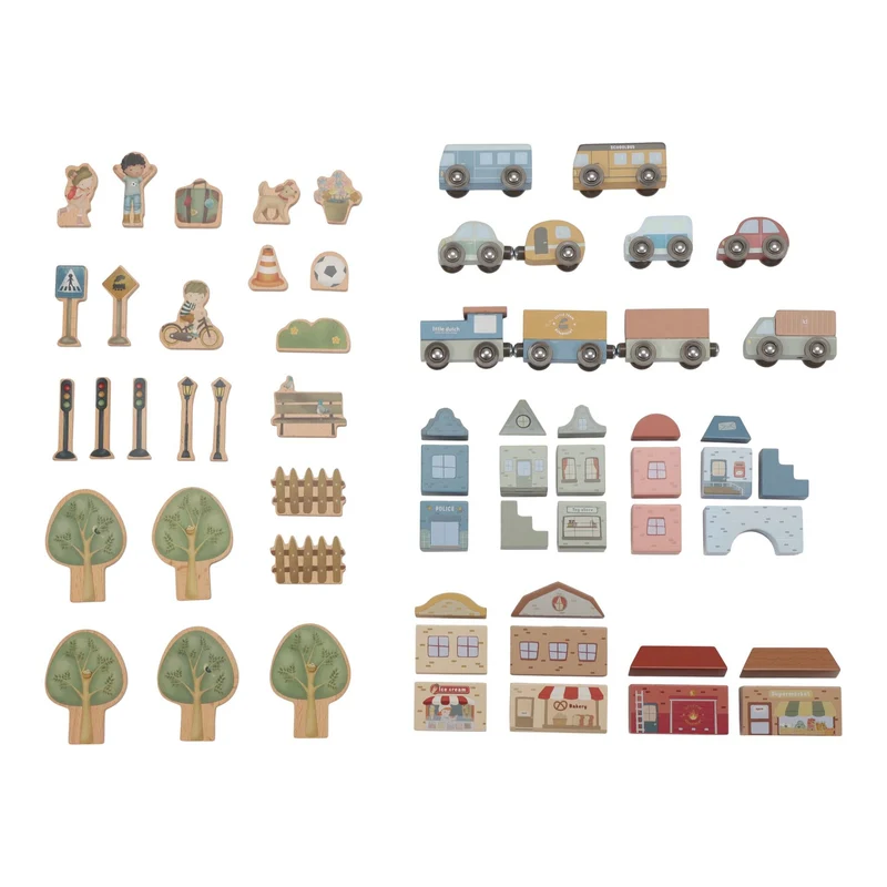 Houten treinbaan – XL – Essentials