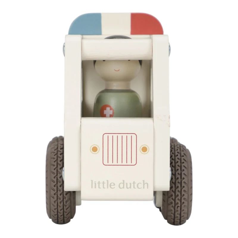 Houten ambulance - Wit - Essentials