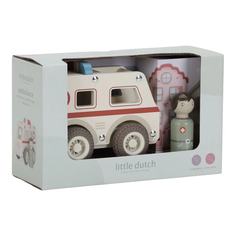 Houten ambulance - Wit - Essentials