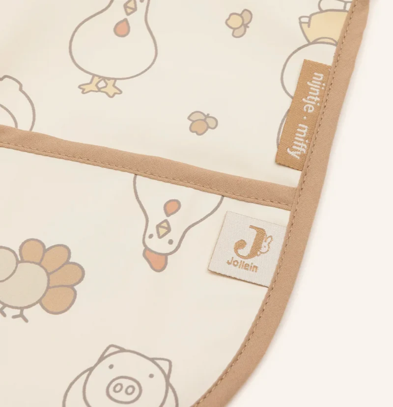 Bavoir à manches | Miffy Family Farm