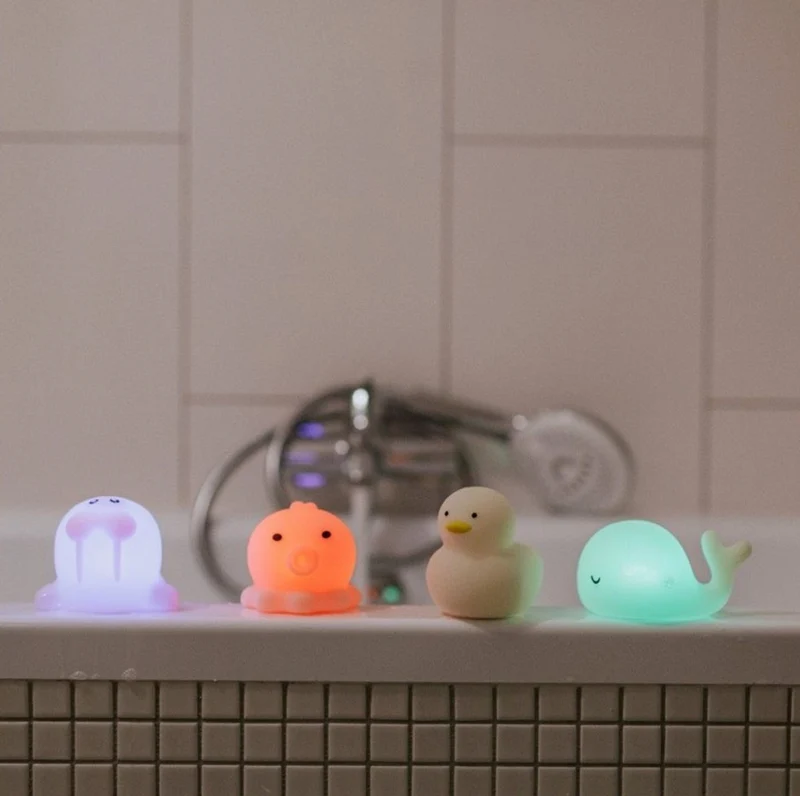 Jeu de bain | Animaux lumineux