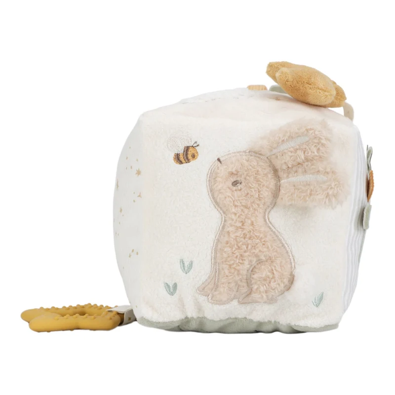 Activiteitenkubus - Beige - Newborn Naturals