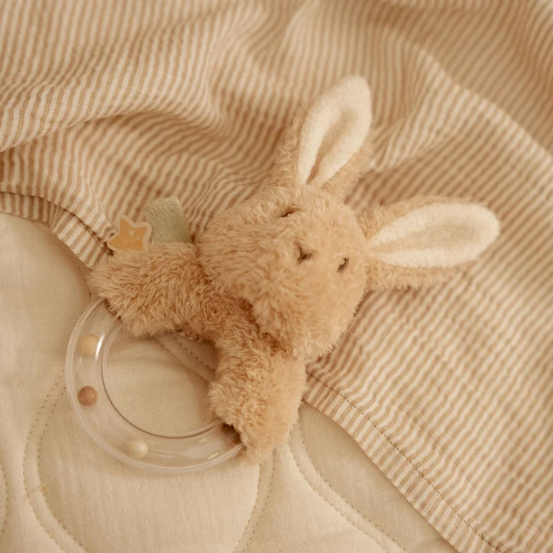 Ringrammelaar - Beige - Newborn Naturals