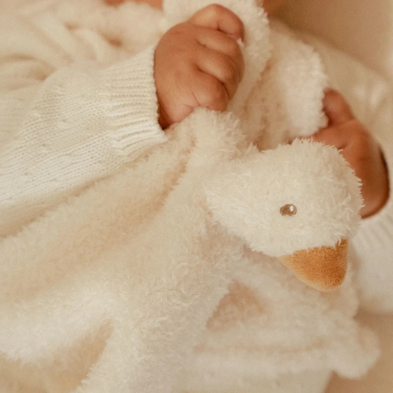 Knuffeldoekje - Wit - Little Goose