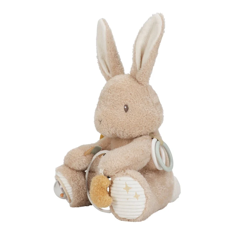 Activiteitenknuffel Konijn - Zand - Baby Bunny