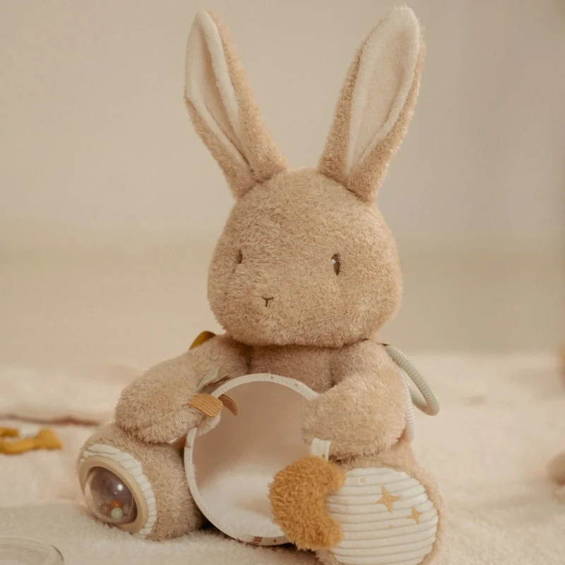 Activiteitenknuffel Konijn - Zand - Baby Bunny