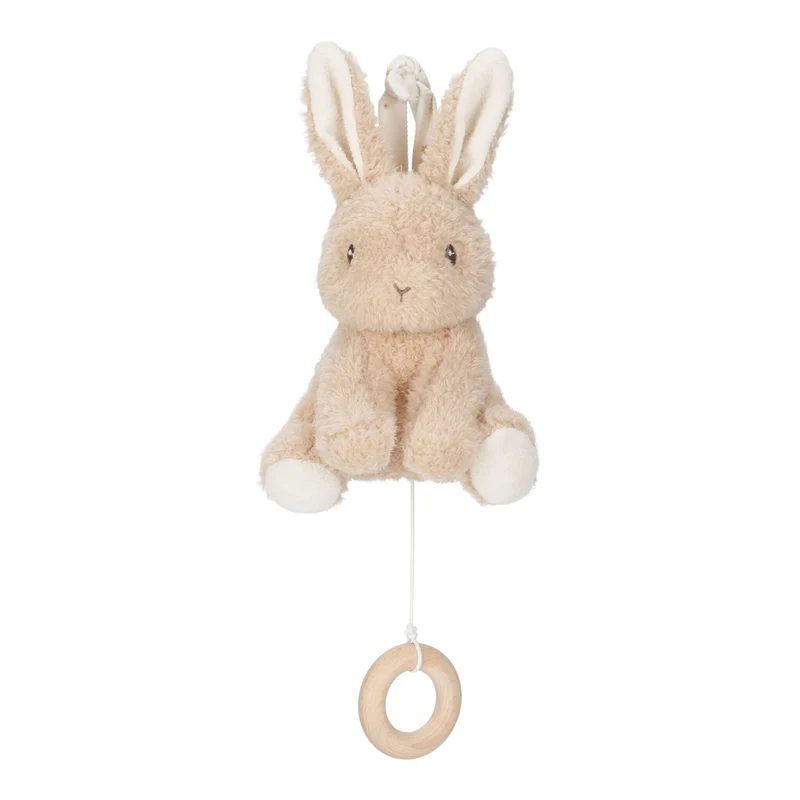 Muziekdoosje konijn - Beige - Baby Bunny