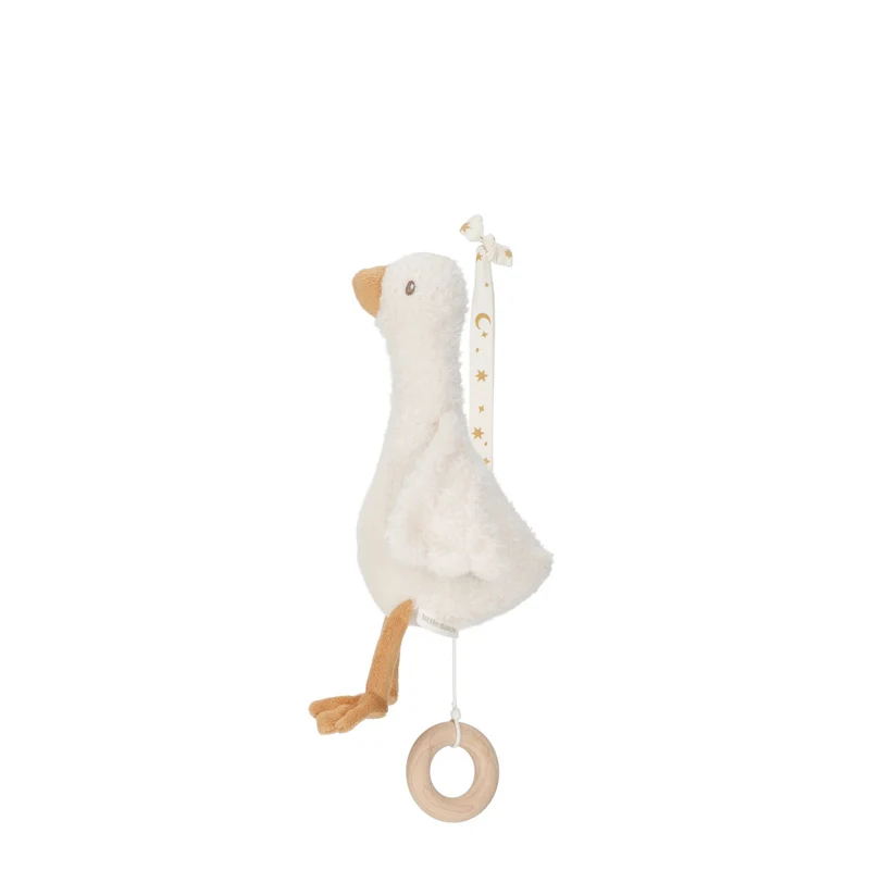 Muziekdoosje Gans - Wit - Little Goose