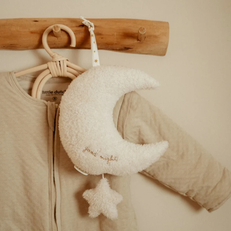 Muziekdoosje Maan - Wit - Newborn Naturals