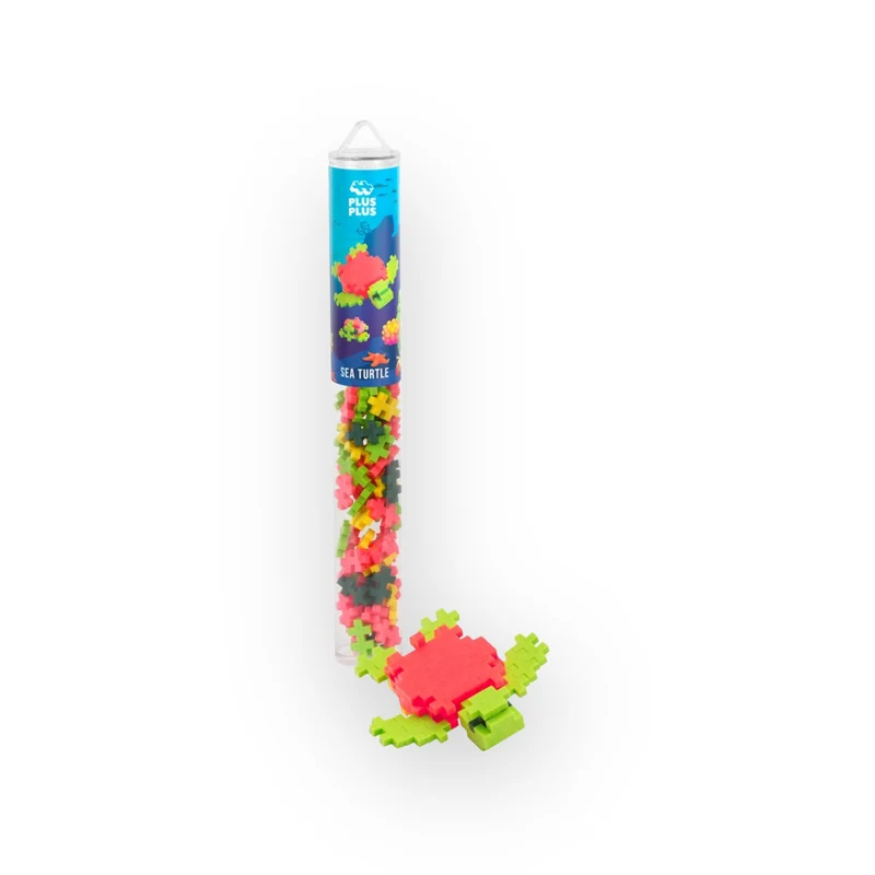 Plus plus | Tube Tortue 100 pièces
