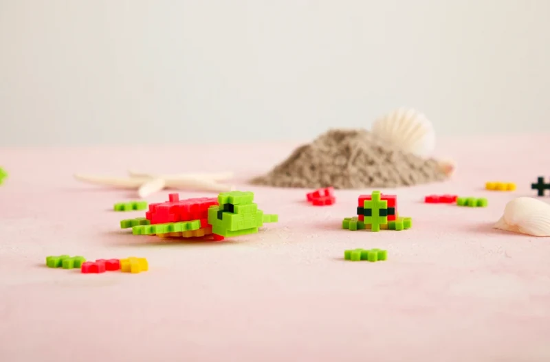 Plus plus | Tube Tortue 100 pièces