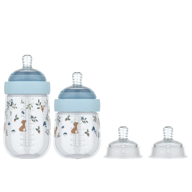 Starterset Babyflessen 4-Delig Forest Friends