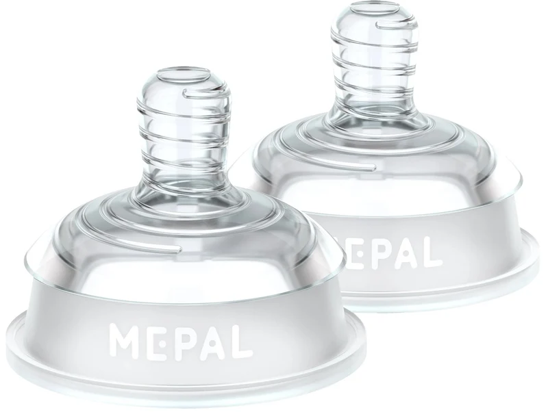 set flesspeen mio 2-delig medium flow - helder