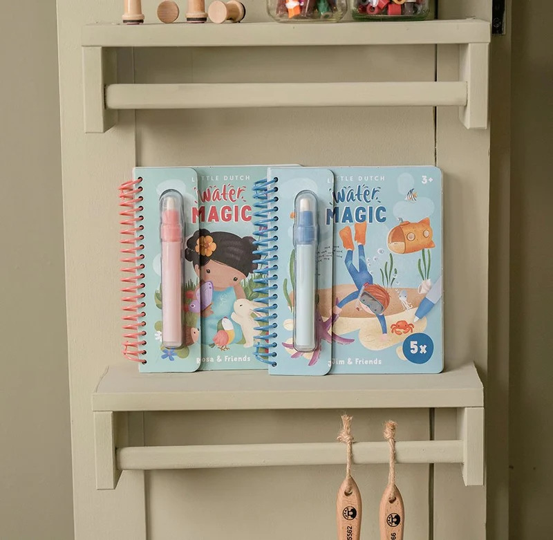 Waterkleurboek Rosa & Friends