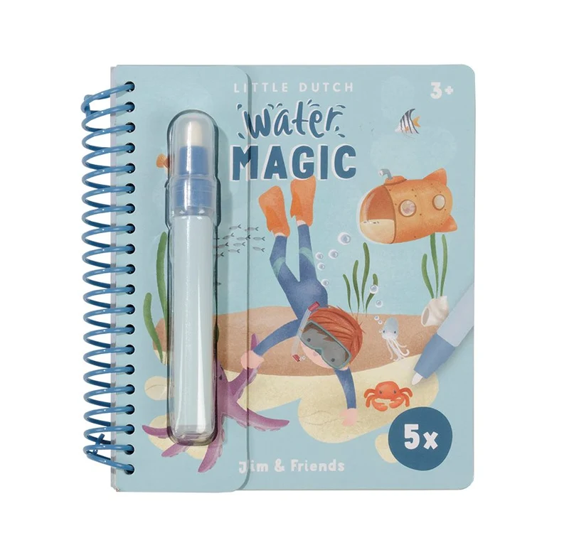 Waterkleurboek Jim & Friends