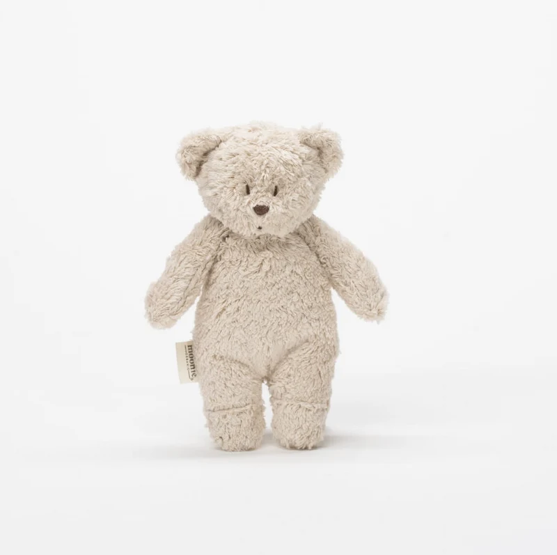 Peluche sensorielle Moonie | Ours Sable