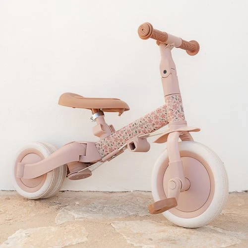 4 in 1 Driewieler Pink