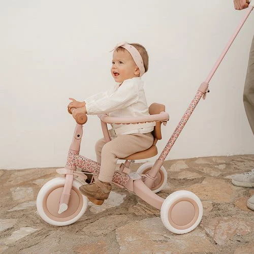 4 in 1 Driewieler Pink