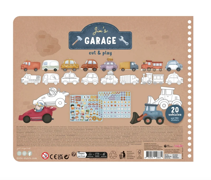 Livre de découpage | Jim