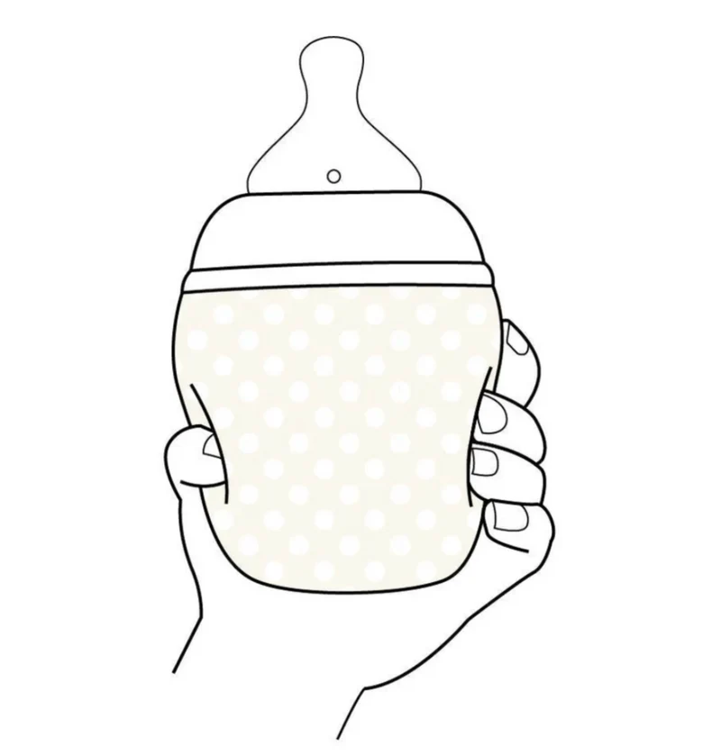 Biberon anti-colique | Graou rose