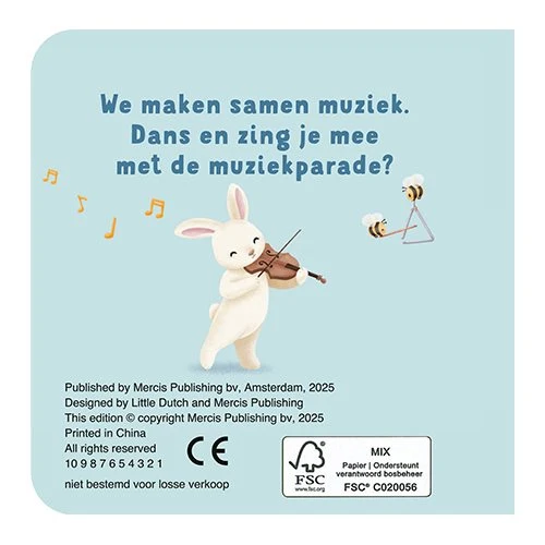 Uitdeelboekjes - Hoera! Het is feest & Muziekparade - NL