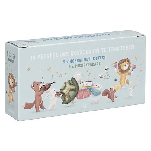 Uitdeelboekjes - Hoera! Het is feest & Muziekparade - NL