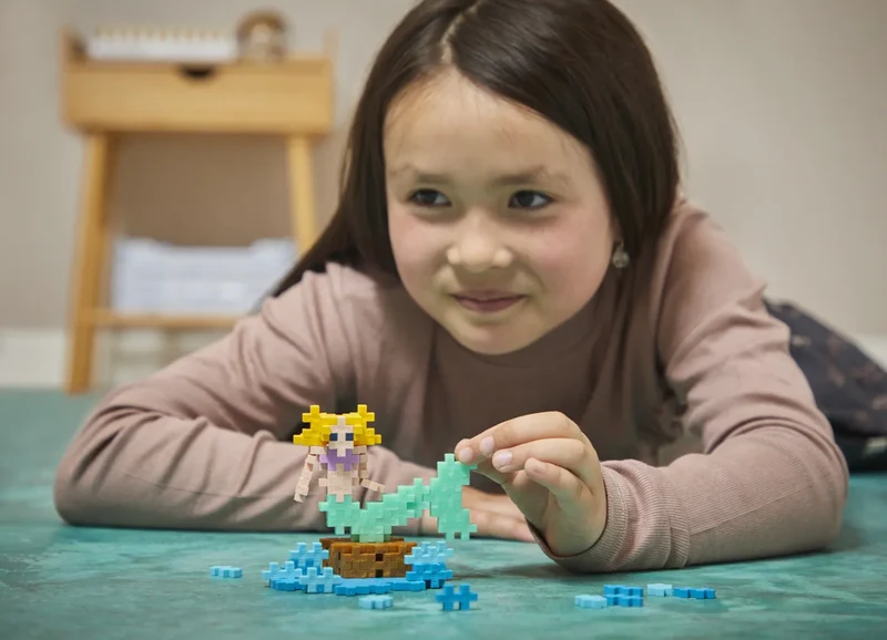 Plus plus | Tube La petite sirène 100 pièces