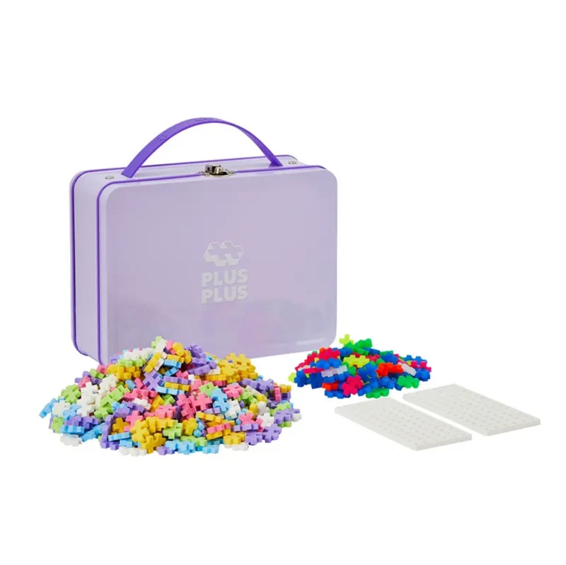 Plus plus | Valisette 600 pièces - Pastel & Néon