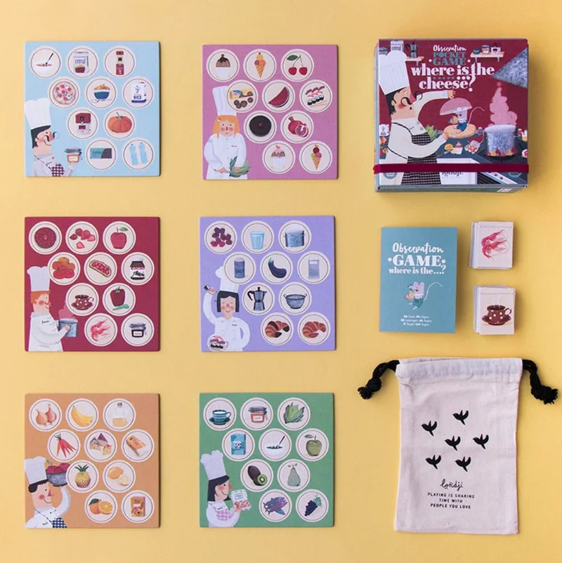 Jeu format pocket | Where is the cheese