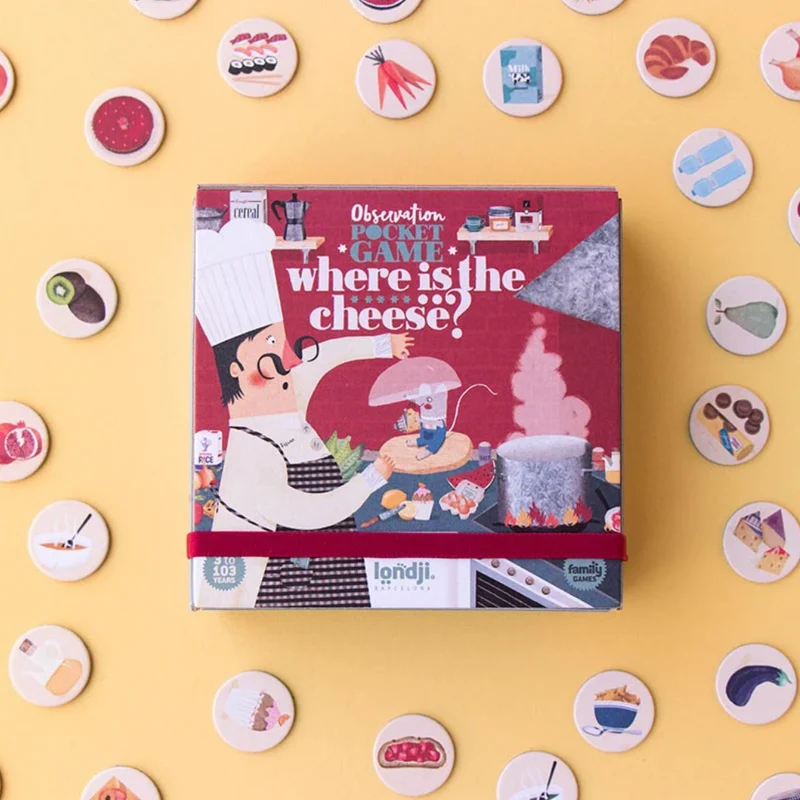 Jeu format pocket | Where is the cheese