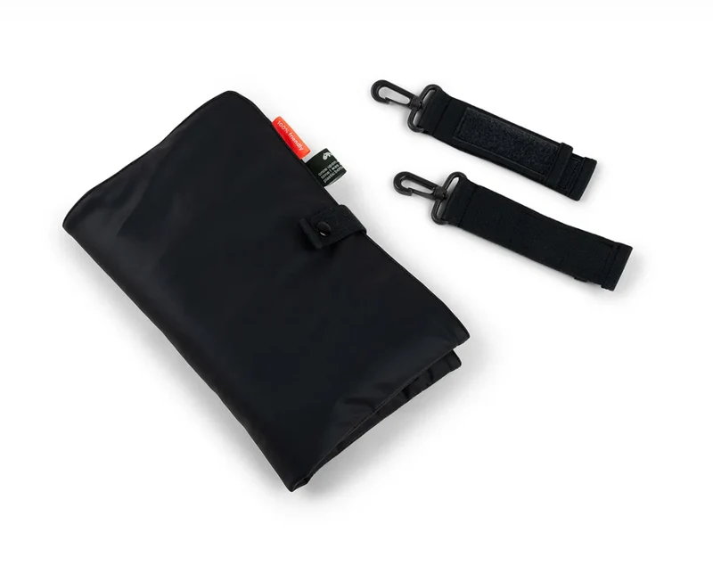 Sac à langer | Noir matelassé