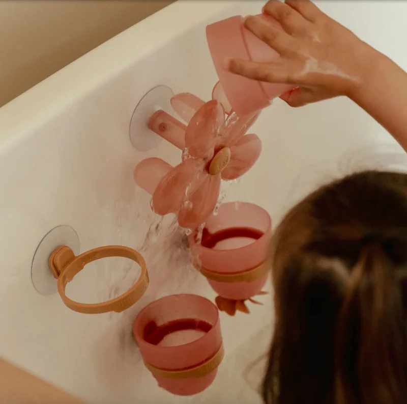 Gobelets de bain | Rose