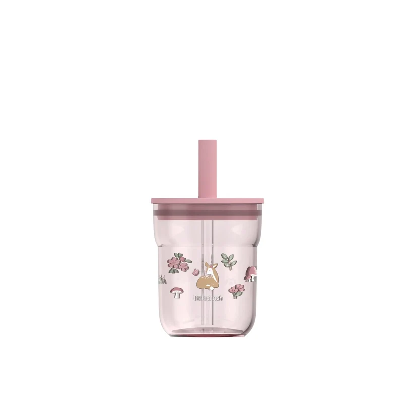 Kinderglas 250 ml Met Rietje Fairy Garden