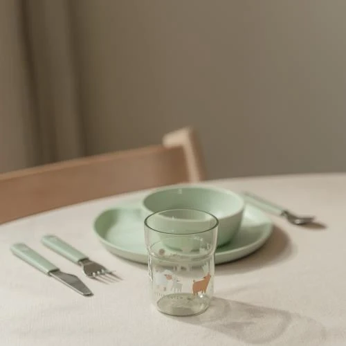 Kinderbestekset - Groen - Little Farm