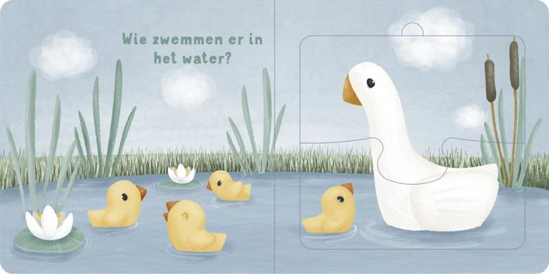 Kinderboek Mijn Dieren Puzzelboek - NL