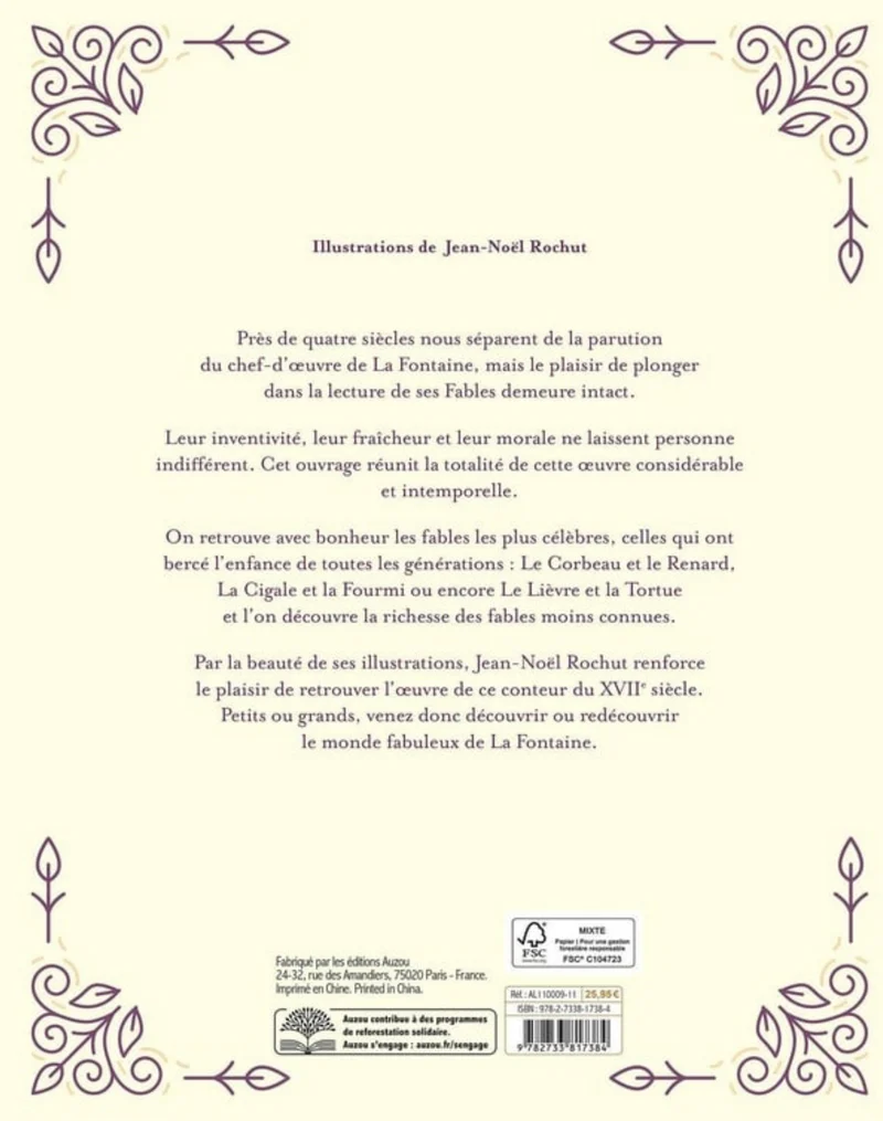 L'intégrale | Les fables de La Fontaine