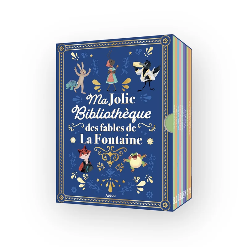 Ma jolie bibliothèque des fables de La Fontaine