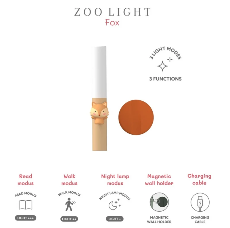 Veilleuse portable｜Renard