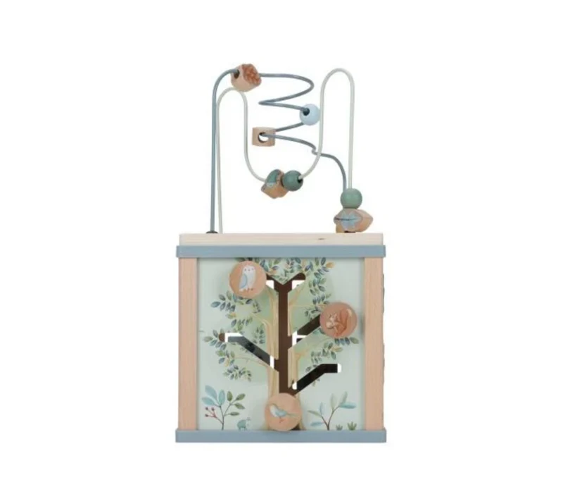 Cube d'activités en bois | Forest Friends