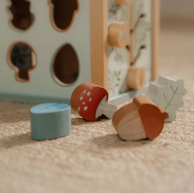Cube d'activités en bois | Forest Friends